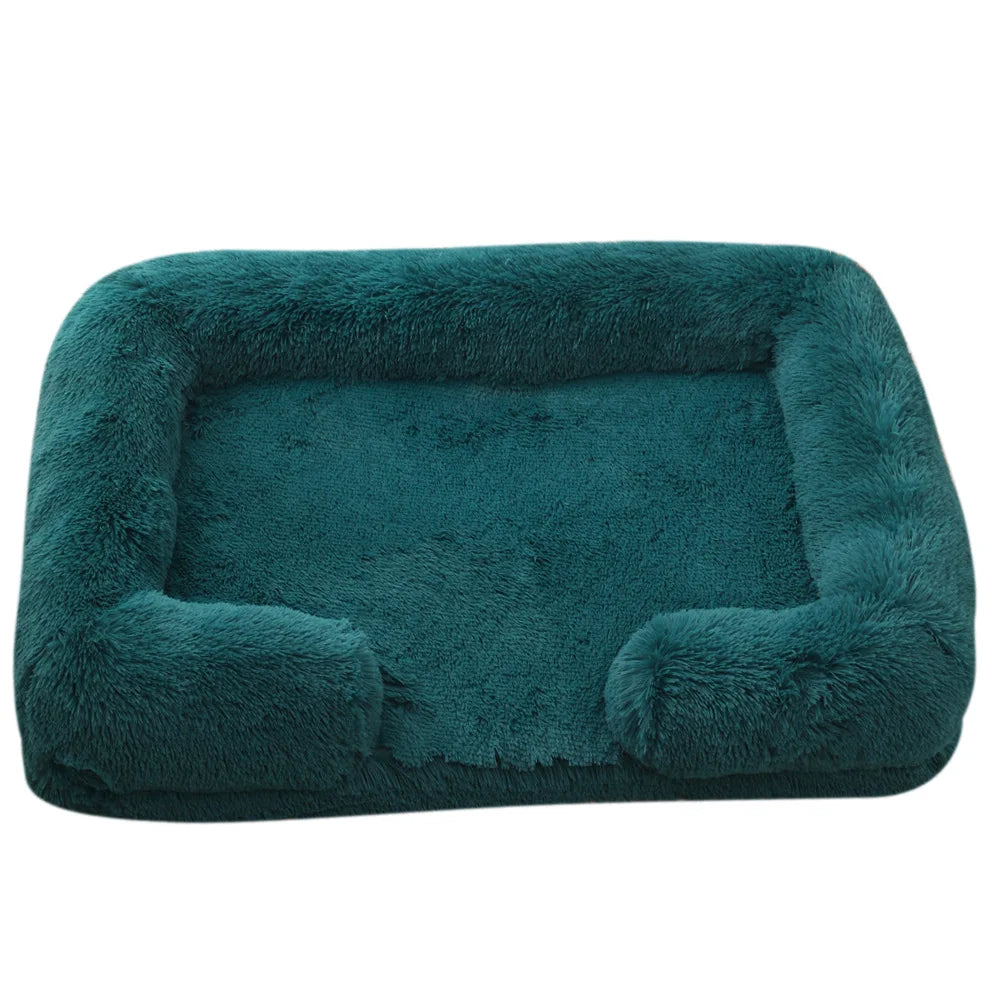 Dog Couch, Small Dog Bed with Removable Washable Cover, Cute Cat Couch for Pets, Cat Beds for Indoor Cats with Anti-Slip Bottom