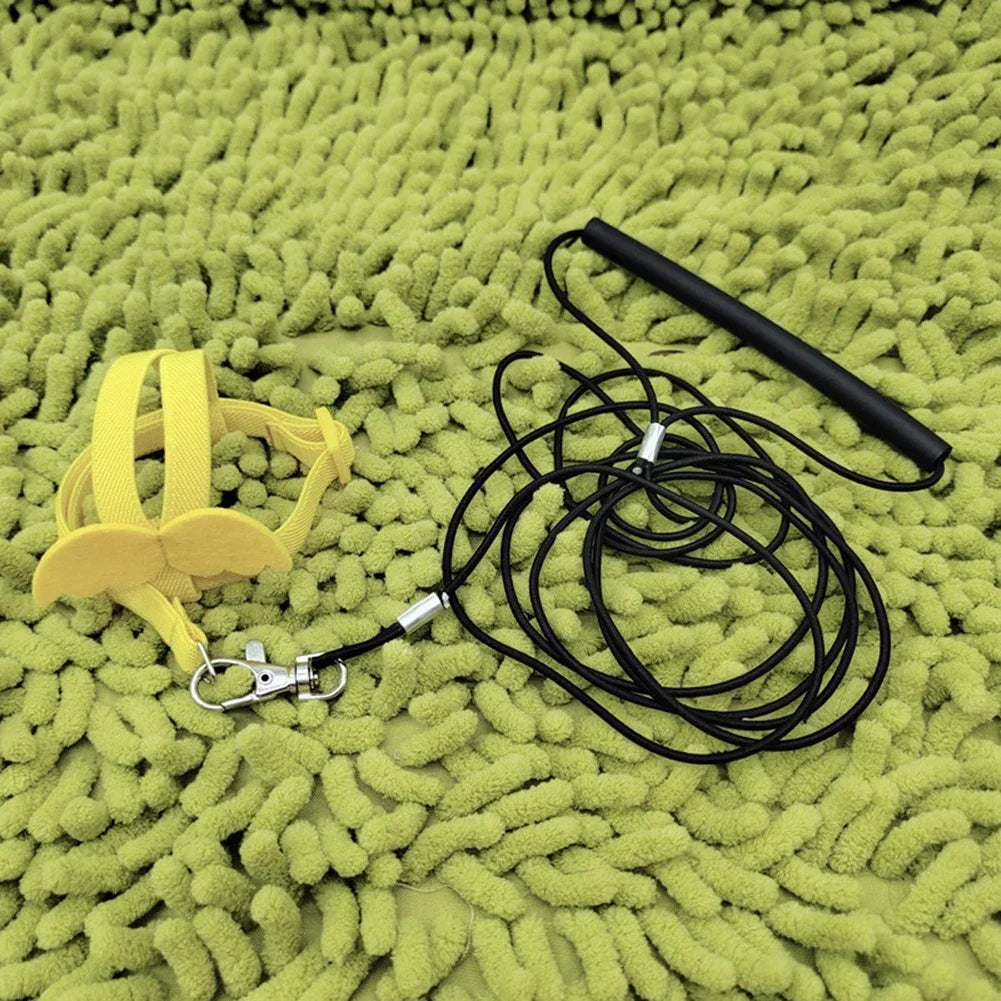 Parrot Flying Harness Leash Suit Pet Bird Outdoor Flight Training Rope Cockatiel Supplies Macaw Accessories Stuff For Budgie