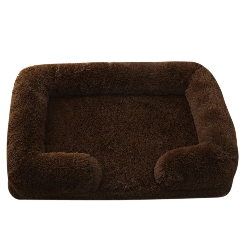 Dog Couch, Small Dog Bed with Removable Washable Cover, Cute Cat Couch for Pets, Cat Beds for Indoor Cats with Anti-Slip Bottom